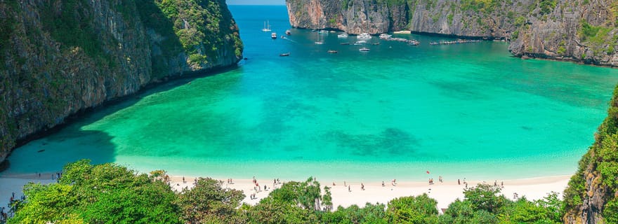 Phuket : visite d'une journée à Phi Phi, Maya Bay et Khai Island avec déjeuner