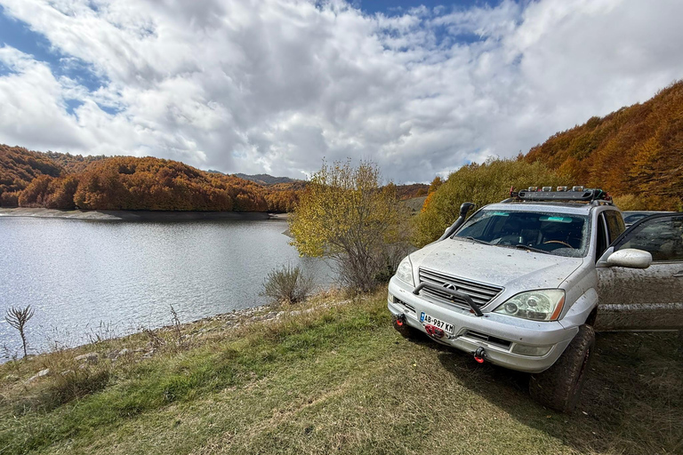 Off-Road Adventure with Lunch: Shengjergj Biza Lake, Elbasan