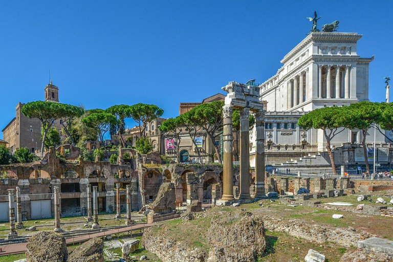 Rome: Colosseum, Forum Romanum, Palatijn Prioriteit TicketsColosseum Arena Tickets &amp; Romeins Forum met Audiogids