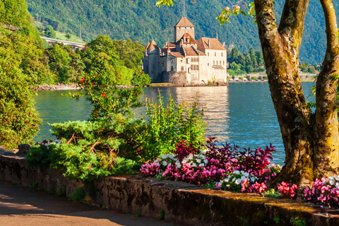 Depuis Genève : Château de Gruyères, fromage, chocolat et Montreux