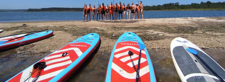 Lagoa Óbidos : excursion en stand up paddle ou en kayak - Funpolis