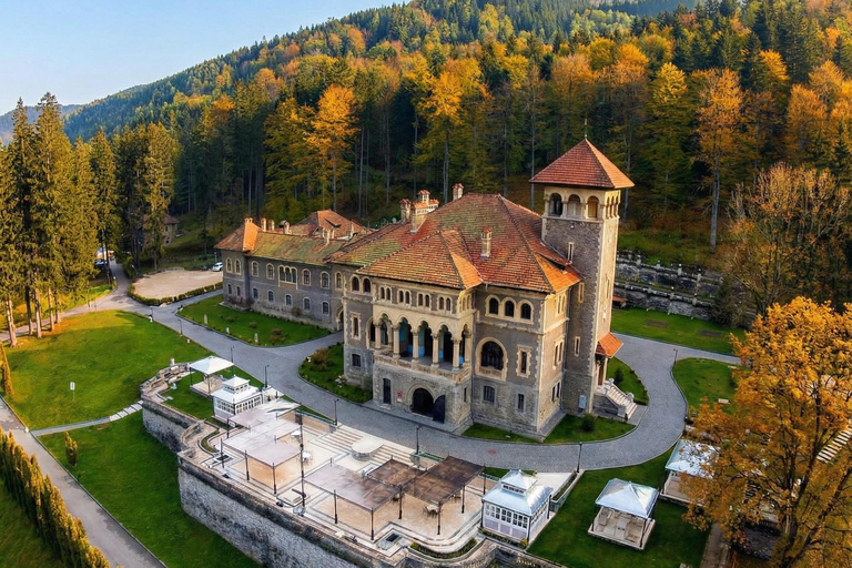 Bucharest Transylvania Castles: Peles, Dracula & “Wednesday” Audio Guide 24 Languages