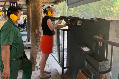 Van Ho Chi Minh Stad: Cu Chi tunnels en AK-47 schieten