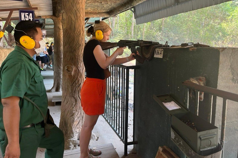 Van Ho Chi Minh Stad: Cu Chi tunnels en AK-47 schieten