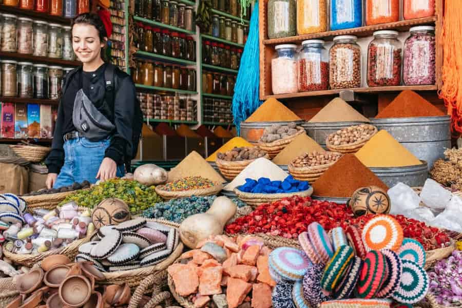Ab Marrakesch: Geführte Medina-Tour, Souks & Denkmäler. Foto: GetYourGuide Ab Marrakesch: Geführte Medina-Tour, Souks & Denkmäler. Foto: GetYourGuide
