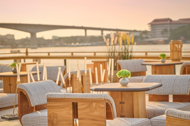 Bangkok: Okura Cruise - Luxury Japanese Dinner Cruise ‘Umi 海’ Teppanyaki (8-course experience)