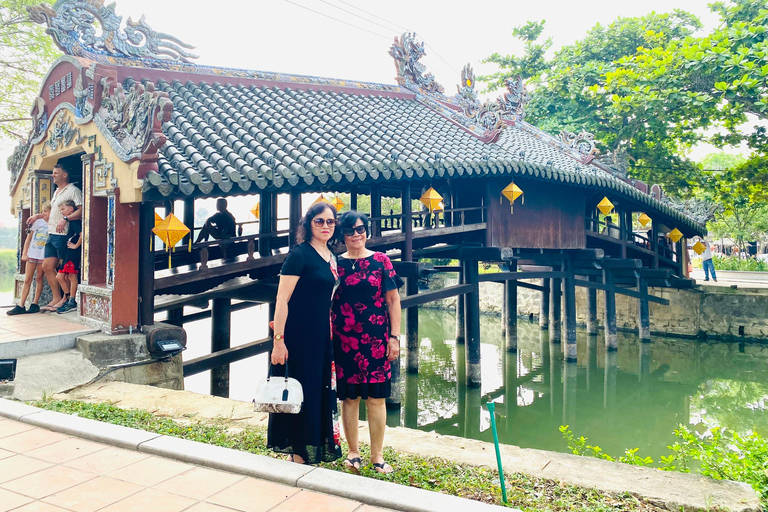 Hue: Carro privado para Hoi An Via Hai Van Pass, Ponte Dourada