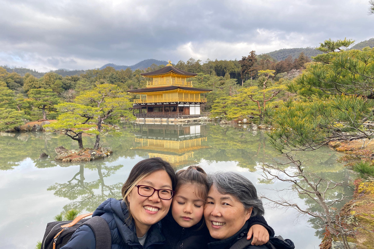 Kyoto: Private Tour with Licensed Guide & Vehicle Regular Car (Up to 2)