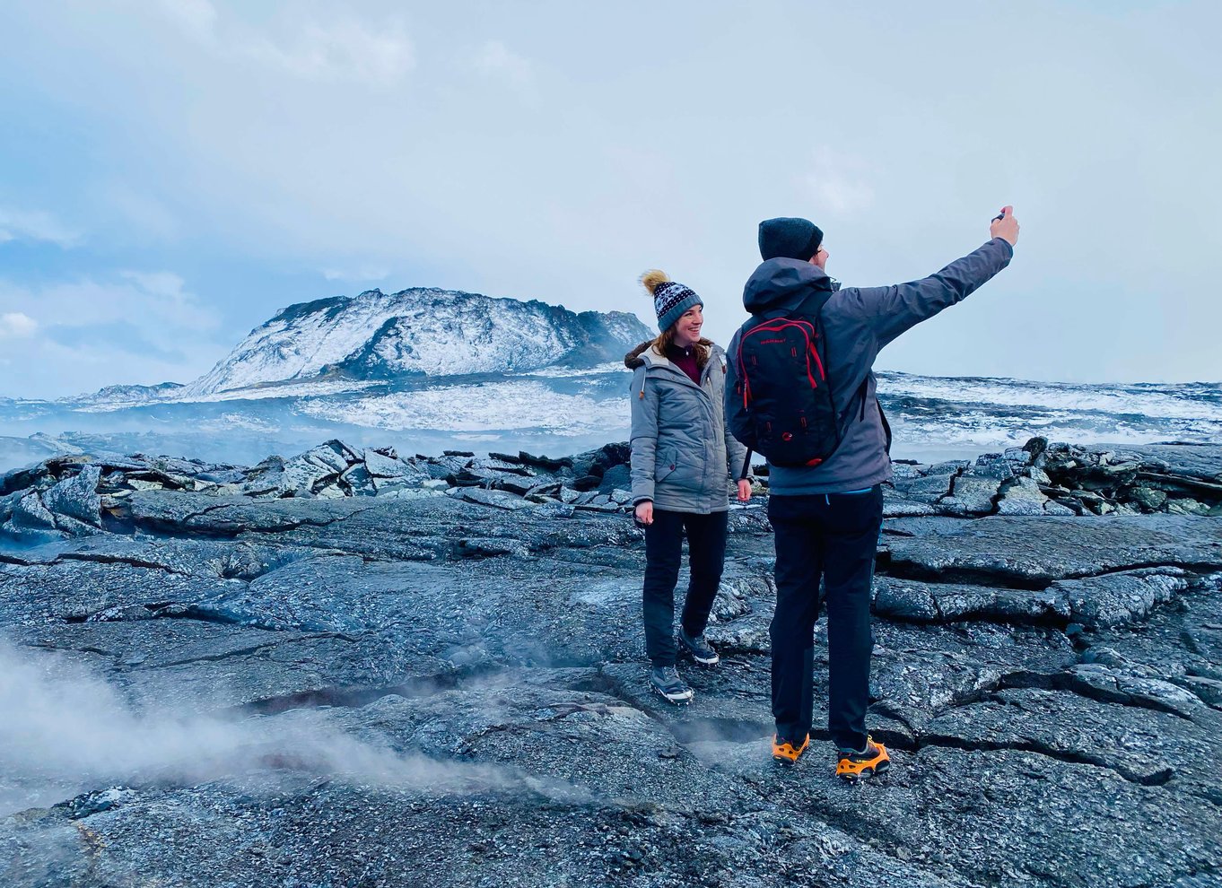 Vandretur på Fagradalsfjall-vulkanen – lille gruppe med lokal guide