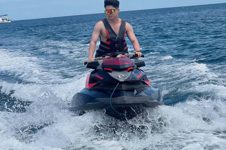 Bali Combo Jet Ski and Tandem Paragliding Adventure Jet-ski with instructor ( ticket only )