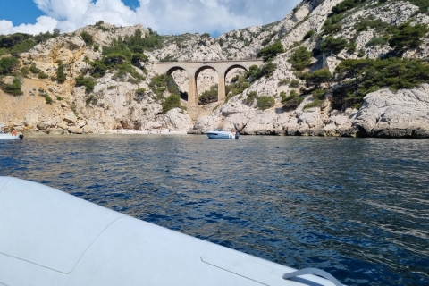 Desde Marsella: Excursión en barco por las islas Frioul con parada para nadar