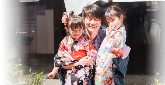 Kyoto Kimono Rental mimosa｜Kimono/Yukata Rental Family Plan