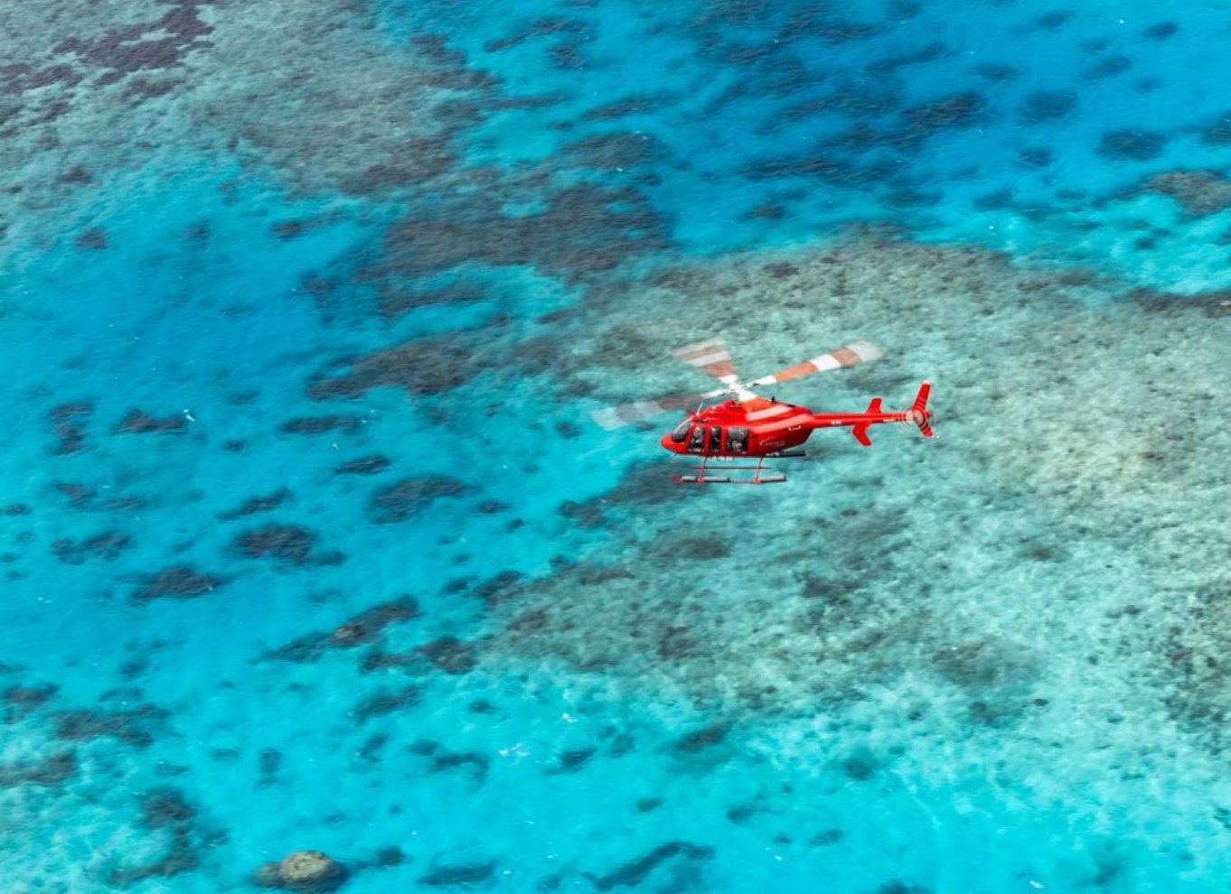 Cairns: Great Barrier Reef 30-minutters helikopterflyvning