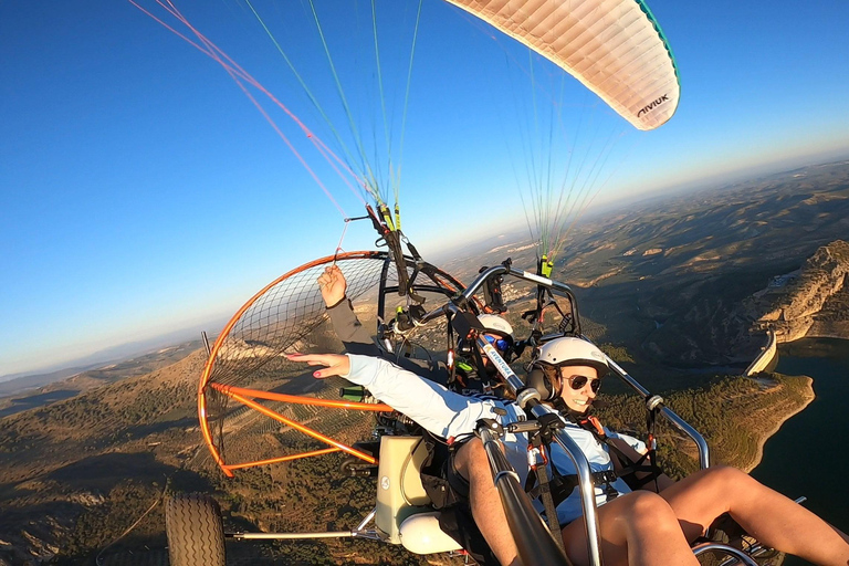 Paratrike flight in Malaga