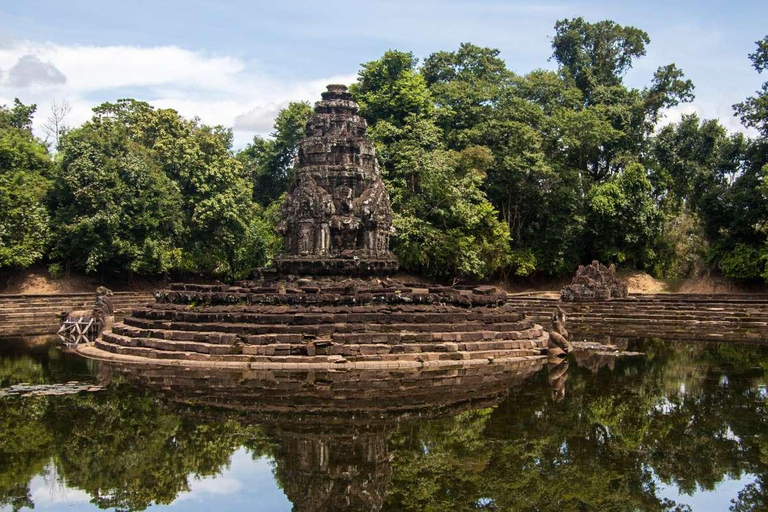 Visite d&#039;Angkor privée d&#039;une journée entière avec coucher ou lever de soleilSiem Reap : Angkor Wat, Angkor Thom, Ta Prohm et Banteay Kdei