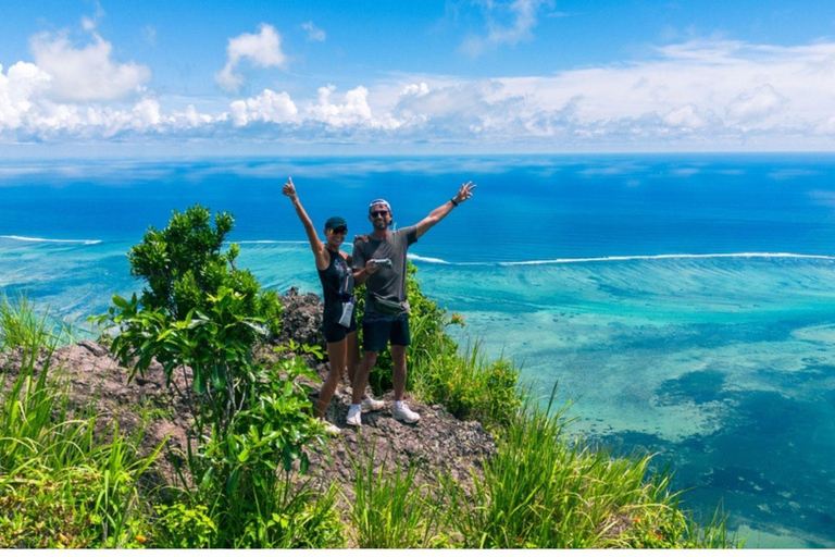 Mauritius from Above: Le Morne Brabant Scenic Guided Hike Mauritius: Le Morne Brabant Guided Hike with Hotel Pickup