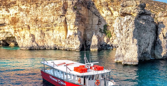 Malta: Gozo, Comino, Blue Lagoon & Sea Caves Cruise
