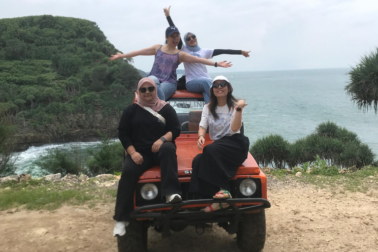 Jomblang Cave, Pindul Cave, and Timang Beach