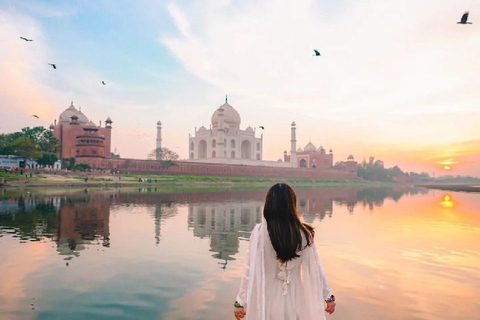 Från Delhi: Privat 4-dagars Golden Triangle Luxury TourResa med 4-stjärniga hotell