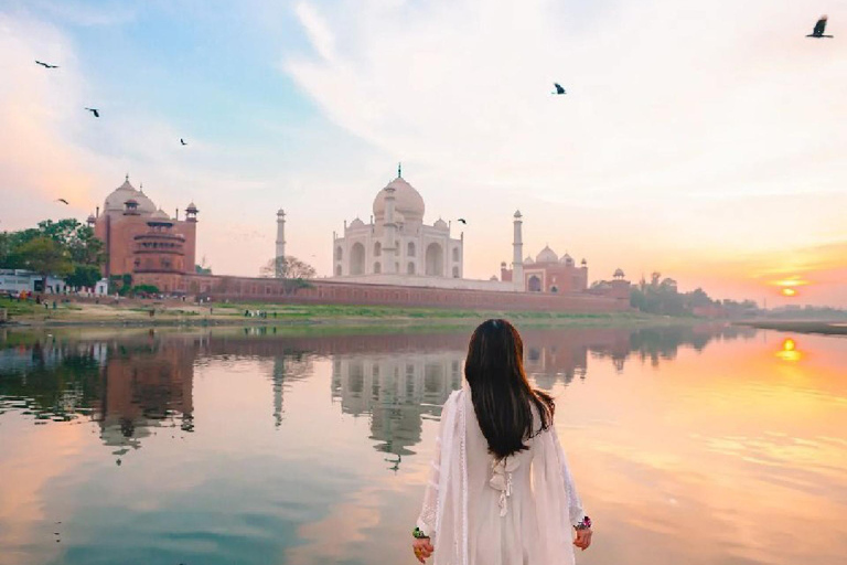 Från Delhi: Privat 4-dagars Golden Triangle Luxury TourResa med 4-stjärniga hotell