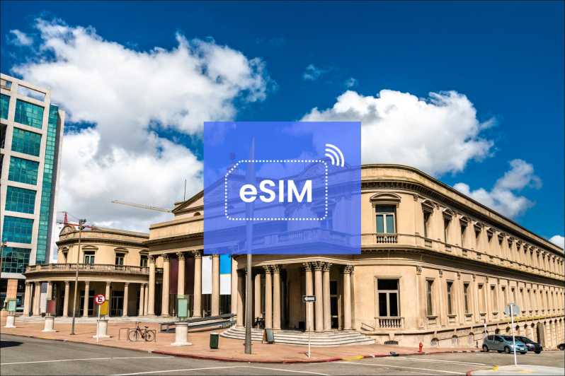 Montevideo: Piano dati mobile in roaming eSIM Uruguay