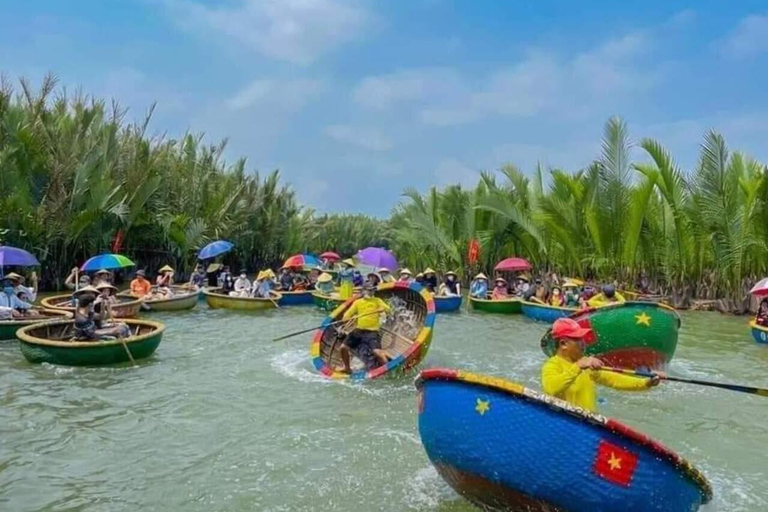 Hoi An/Da Nang :Local Market - Basket Boat & Cooking Class Depart at Hoi An