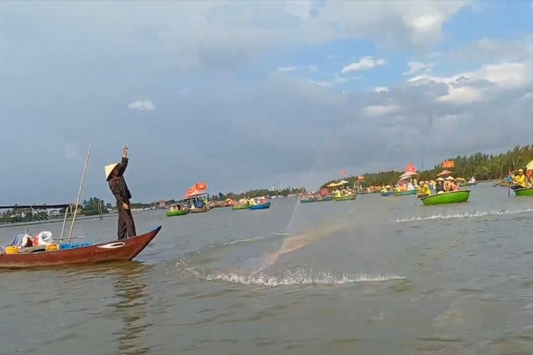 Cam Thanh Eco - Tour en bateau à Hoi An et lâcher de lanternes de fleursDépart de Hoi An, retour à Da Nang