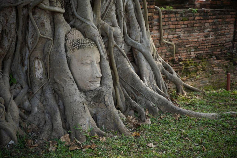 曼谷：大城府遗产快车和巴士一日旅行不含门票和午餐的行程