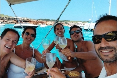 Ibiza & Formentera: Private Boat 8-hour Tour