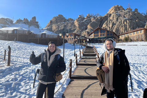 Terelj: Premium Mongolian Ger (Yurt) Overnight Experience Chinggis Khaan Statue + Ger