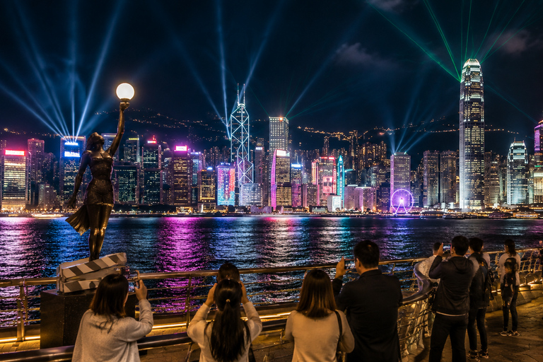 Hong Kong: Victoria Harbour Night Walk & Symphony of Lights