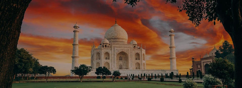 Von Delhi Aus Taj Mahal Sonnenaufgang Und Alt Delhi Tour Mit Dem