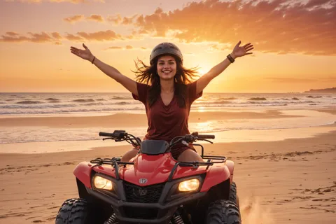 Hurghada : Randonnée matinale en quad, balade à dos de chameau et transfert.