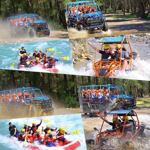 Antalya, Kemer, Alanya: Monster Truck, Buggy, Rafting Tour