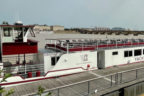 Bordeaux: Garonne River Yacht Cruise med brunch