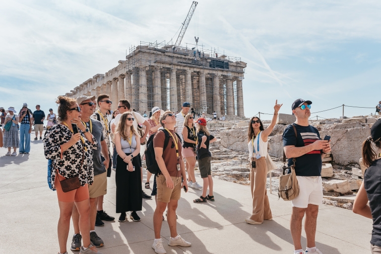 Atenas: tour guiado de la Acrópolis, el museo y el PartenónTour Acrópolis y Museo de la Acrópolis sin entradas