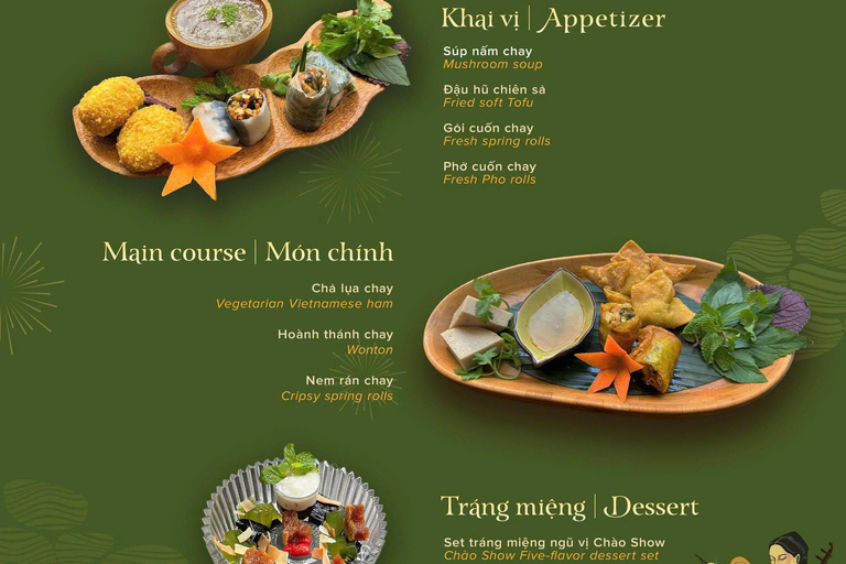 Ho Chi Minh: Open-Top Bus Tour, Chào Show & Dinner MAIN MENU BUS TOUR with CHÀO SHOW