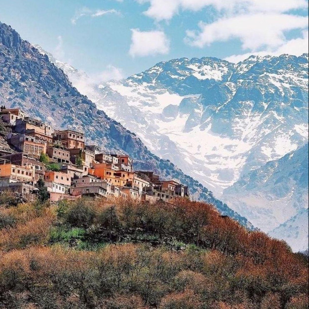 Au départ de Marrakech : journée complète dans les montagnes de l'Atlas avec déjeuner - trekking