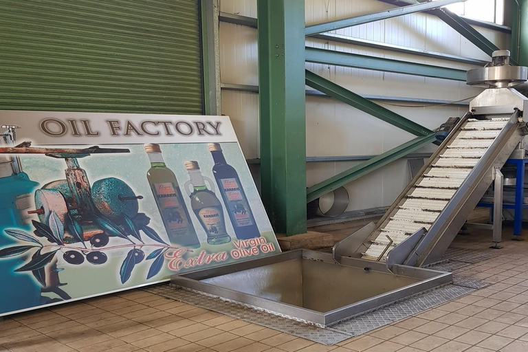 Crète : visite du domaine viticole Dourakis et de l'huile d'olive Kanaki, village de VrysesVisite privative avec dégustation par un connaisseur