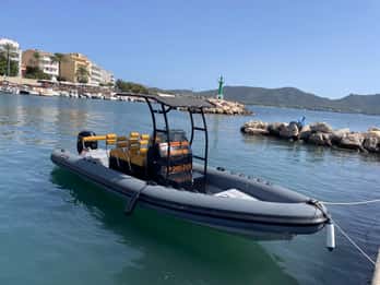 cala Bona/ Cala Millor: barco cuevas marinas snorkel