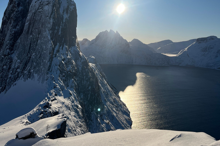 Tromsø: Snowshoe Hike on Senja to Hesten with Views of Segla From Tromsø: Snowshoe Hike to Hesten
