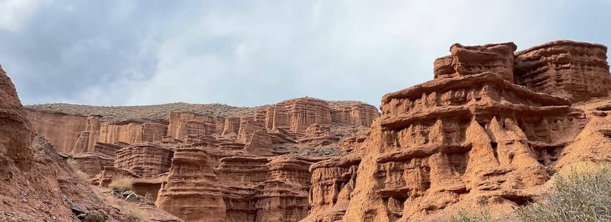 Depuis Bichkek : les canyons de Konorchek et Kok-Moinok dans la gorge de Boom
