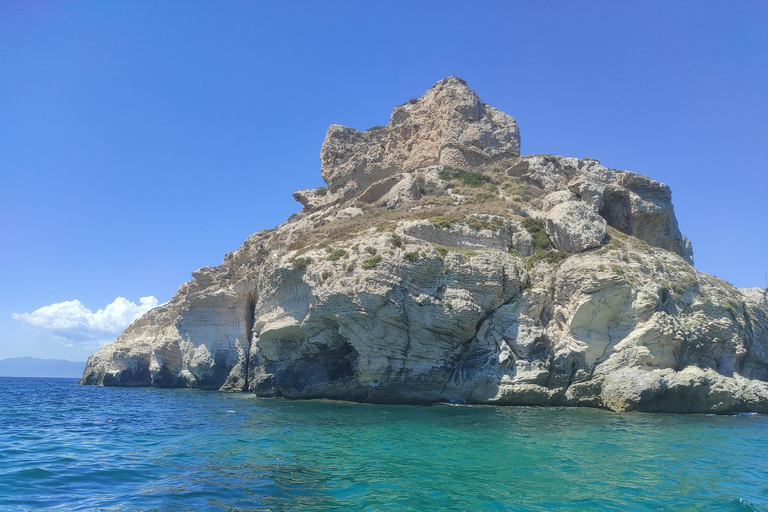 Cagliari: Devil’s Saddle Boat Tour with 4 Stops and Prosecco Cagliari: Sunset Boatour,Last Dive at Devil's Saddle eDrinks