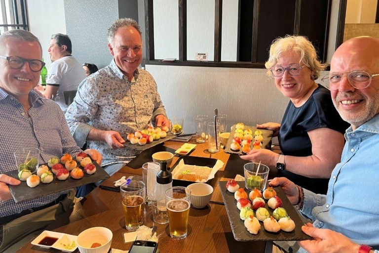 Robienie sushi Kawaii! Lekcje gotowania TokioKurs robienia sushi Temari!