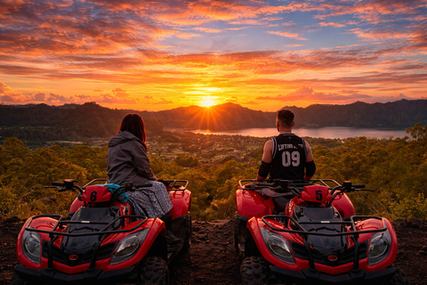 Bali: Mount Batur ATV Sunrise with Breakfast and Hot Spring Tandem ATV Sunrise meet at Venue (No Pickup, No Hot Spring)