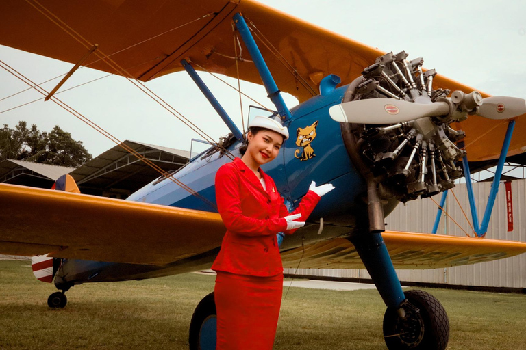 باتايا: تجربة طيران طائرة بوينغ ستيرمان 1940