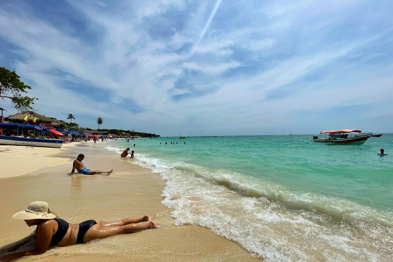 Cartagena: Dagsutflykt till Baru, Playa Blanca och Rosarioöarna