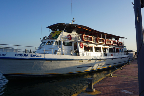 Carthagène : excursion en bateau de nuit avec dîner et open barCARTAGENA : Excursion en bateau de nuit blanche avec dîner et open bar