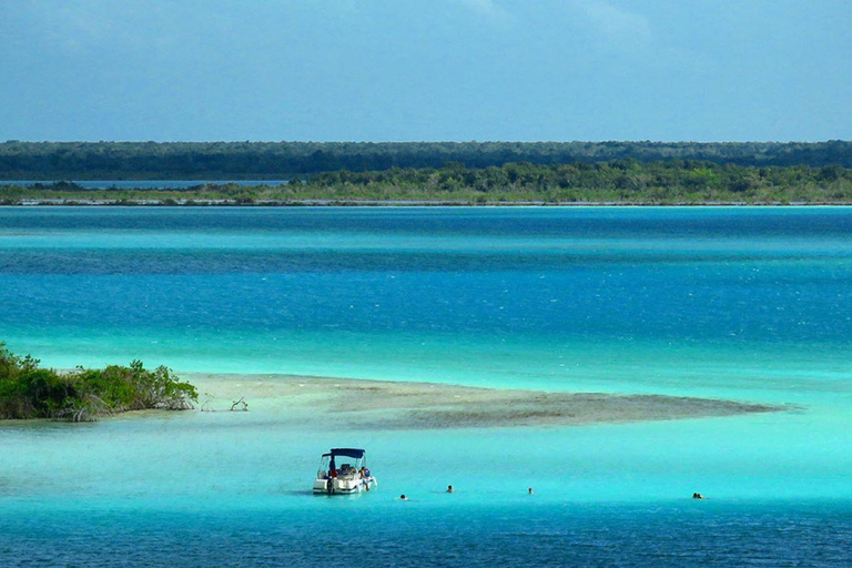 BACALAR THE SEVEN COLORS LAGOON From Cancun: Explore the Mysteries of Bacalar