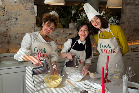 Rome: Pasta & Tiramisu Cooking Class Near the Vatican with Wine & Gelato Rome: Pasta & Tiramisu Cooking Class with Fine Wine, Gelato, and Limoncello